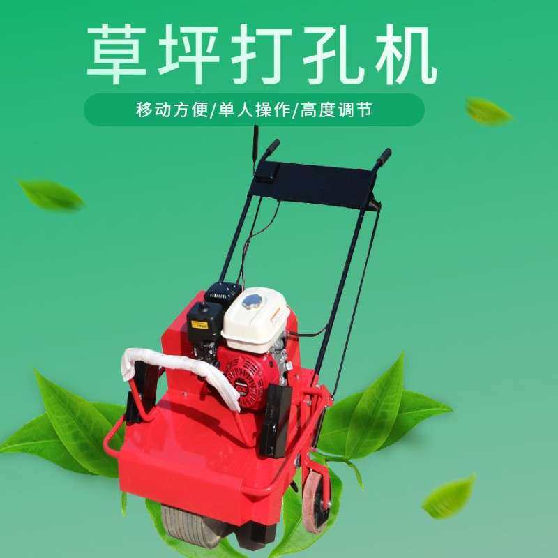 汽油机草坪打孔机 园林养护草地透气钻孔机 噪音小 操作简单,3C数码配件,其它配件,淘宝优惠券,粉丝福利购,淘宝优惠卷
