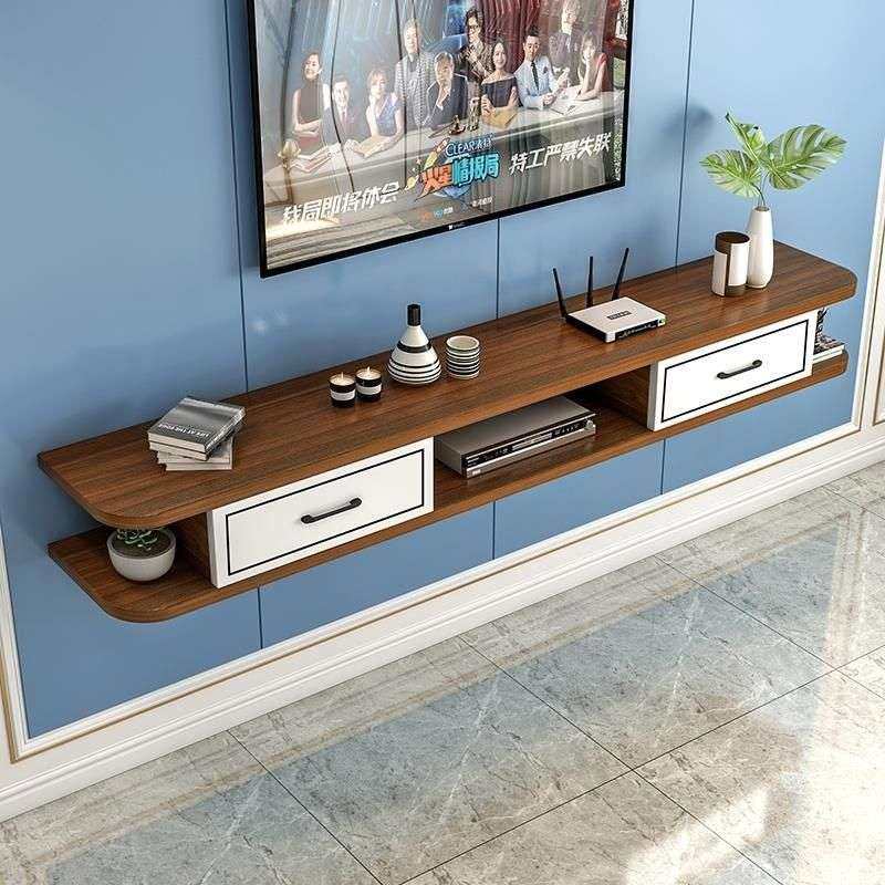 实木壁挂电视柜简约现代轻奢卧室客厅悬浮柜小户型圆弧收纳柜新款,3C数码配件,其它配件,淘宝优惠券,粉丝福利购,淘宝优惠卷