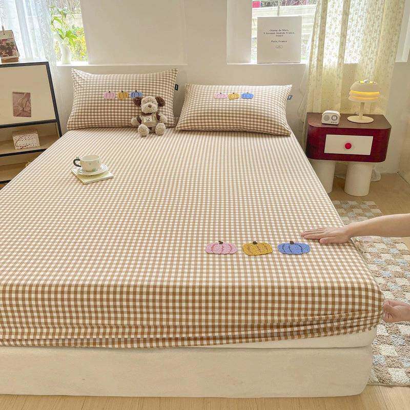 床笠纯棉100全棉床罩单件2025新款四季通用床垫保护罩套