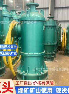 BQS100-240-140kw 煤矿井下防爆潜水排污泵 6601140v矿用排沙电泵
