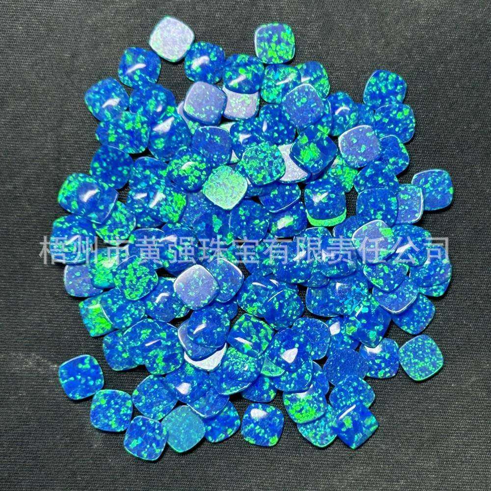 4-8mm人造澳宝肥正方形平底素面戒面白色蓝色粉色合成欧泊石肥方,鲜花速递/花卉仿真/绿植园艺,割草机/草坪机,淘宝优惠券,粉丝福利购,淘宝优惠卷