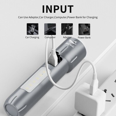 Cross-border mini flashlight high brightness COB floodlight