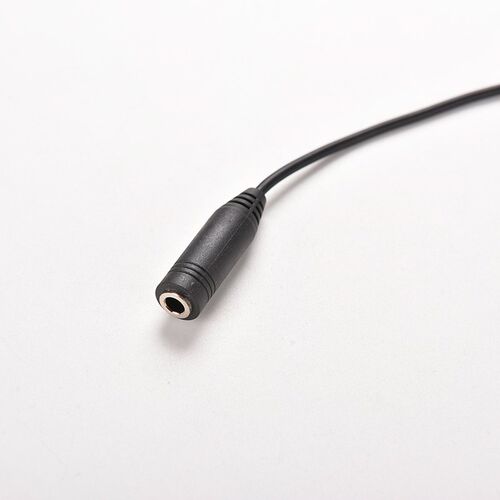 2.5mm Right Angle Male Plug to 3.5mm Female Jack Stereo AUX