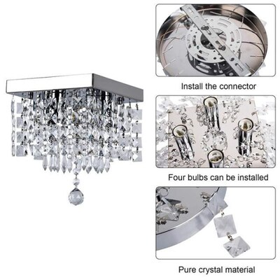 AC85-268V Led Crystal Chandelier Ceiling Lamp Plaform Lustre