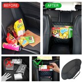 Hanger Storage Capacity Seat Large Middle Leather Car Bag