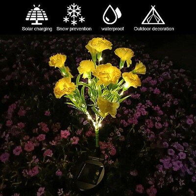Carnation Solar Garden Lights Solar Outdoor Garden Lights