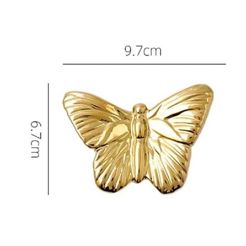 Creative Ceramic Butterfly Easy Installation for Living Room