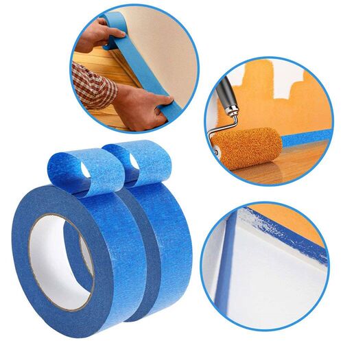 3 Roll/Set Paint Tape Multi-Surface Masking Easy Removal Pai