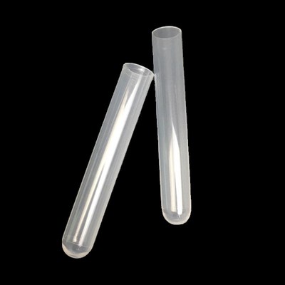 1X100mm一次性塑料试管17*100耐高温圆底PP试管