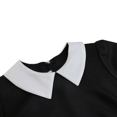 Movie Wednesday Cosplay Costume Dresses Wednesday Addams