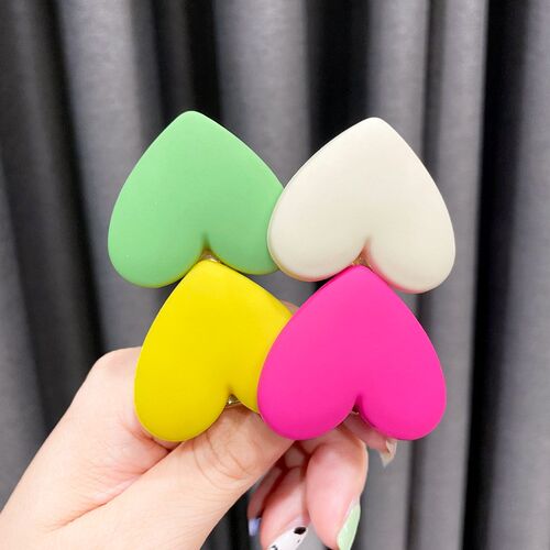 2023 New Fashion Love Candy Colors Cartoon Large Small Hairp