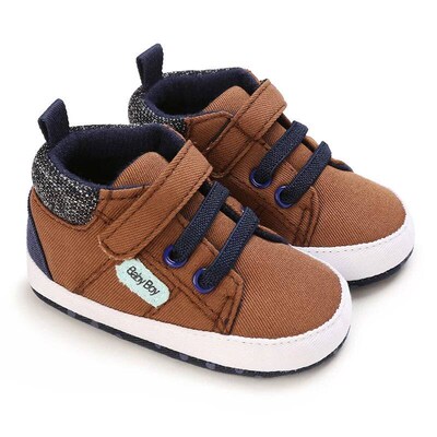Newborn Male Baby Shoes Soft Soled Crib Shoes Warm Boots Ant