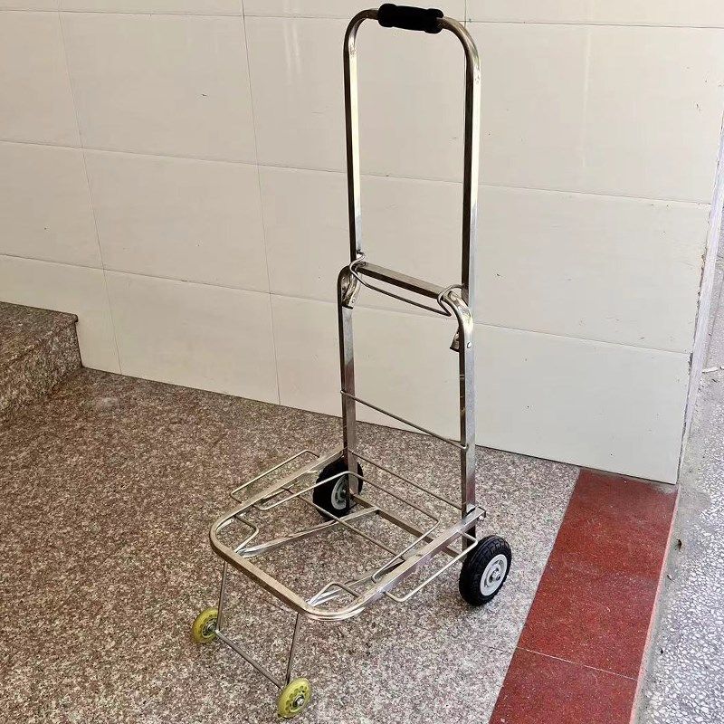 折叠手拉车行李车便携小拉车家用拉货拖车爬梯拉杆车购物买菜车子,收纳整理,便携购物车,淘宝优惠券,粉丝福利购,淘宝优惠卷