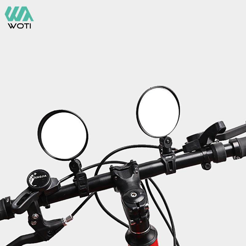 自行车后视镜山地自行车公路车后视镜可折叠凸面反光镜骑行装备