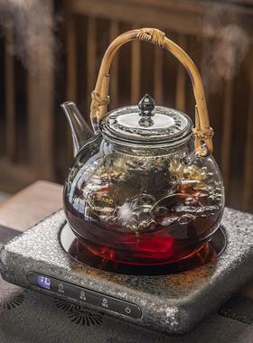 小坐S2小薄炉电陶炉煮茶炉小型迷你银壶玻璃壶烧水围炉煮茶器Z9