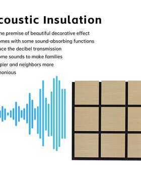 木FRDK条吸音板格D栅MD格栅异形吸音板格栅背格景墙装饰HF隔音板