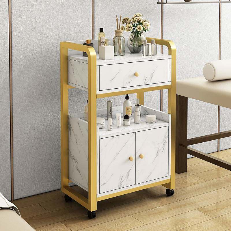 理发店工具台美店推车发工具柜工具车镜发RK075台染发柜镜廊纳台