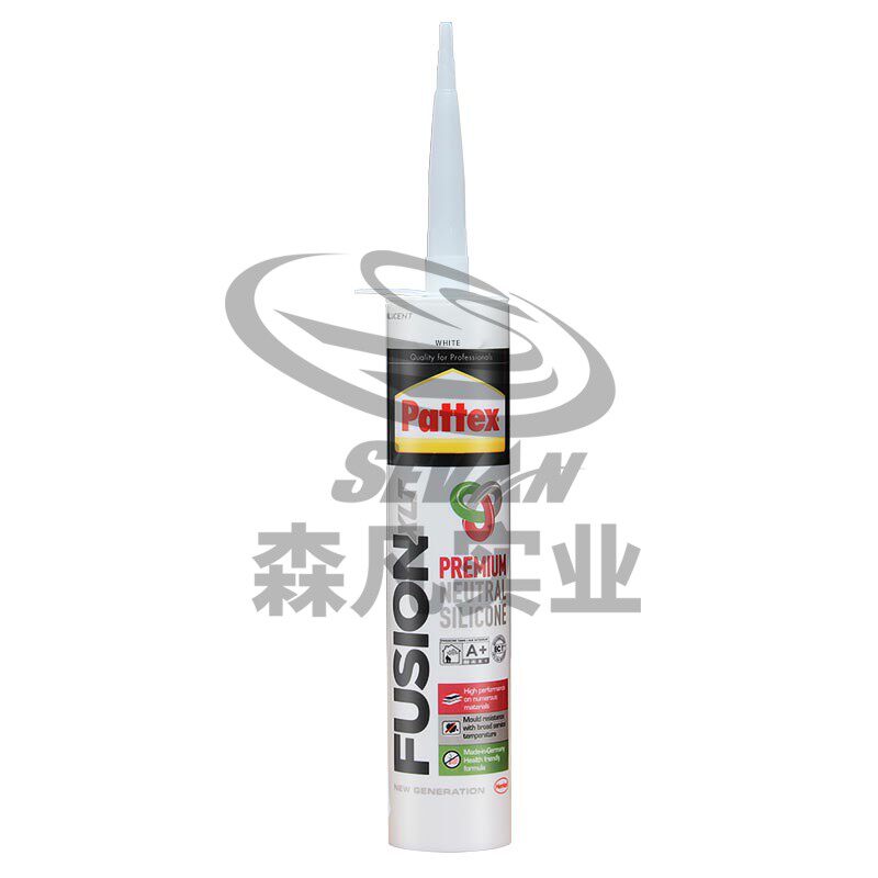 汉高百得 Fusion玻璃胶耐候抗老化硅胶0级防霉快固防水硅酮密封胶