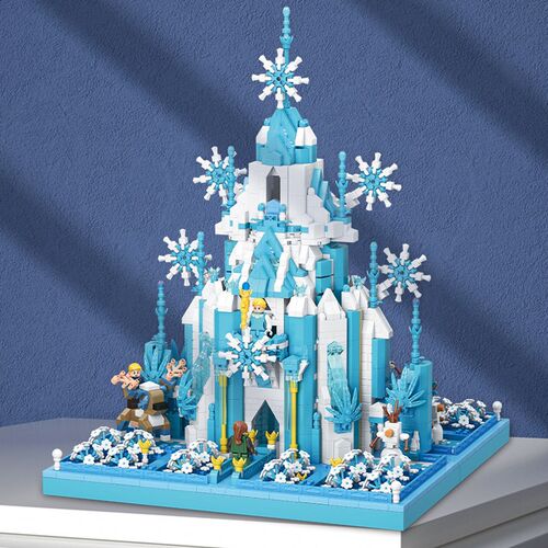 New 3D Mirco Particle Friends Dearm Castle House Model Build