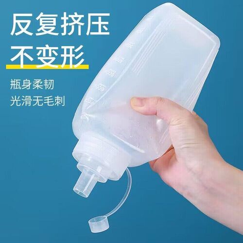 Plastic Sauce Bottle Food Grade Jam Bottle Large Diameter Su
