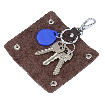 1PC Car Key Pouch Bag Case Wallet Holder Chain Key Wallet Ri