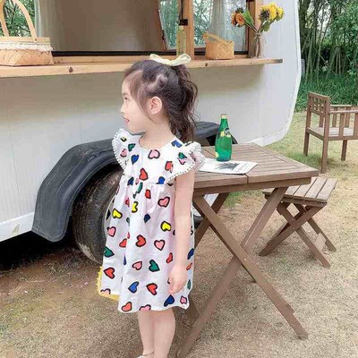 Girls Summer Dress Fashion Kids Girl Vestidos De Nina Casual