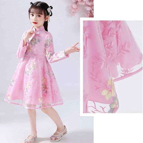 Chinese Traditional Dress Midi Party Dresses Cheongsam Qipao