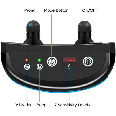 Pet Dog Training Collar Anti Barking Device USB Electric Ult