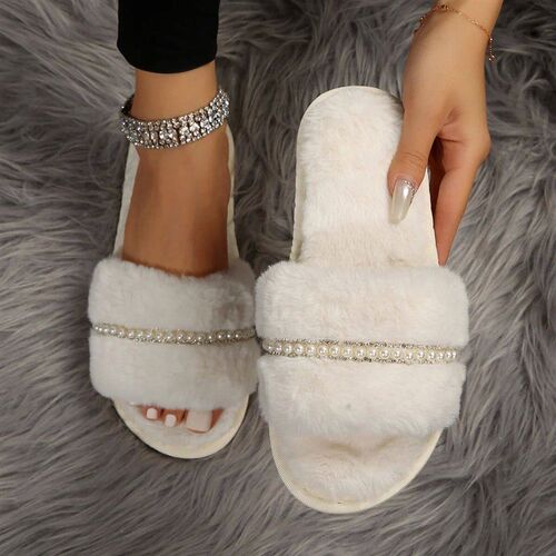 Winter 2023 New Womens Slippers Anti Slip Casual Indoor