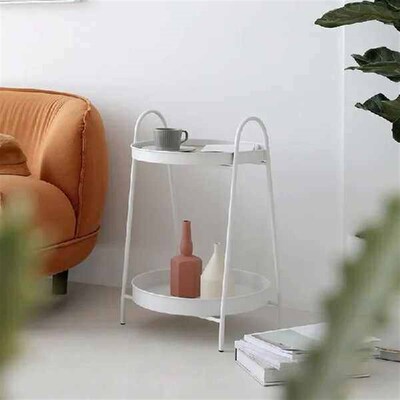 Nordic Coffee Table Solid Wood Coffee Table Creative Round