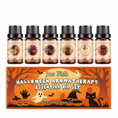 JUE FISH Halloween Aromatic Essential Oil Set - Home Fragran