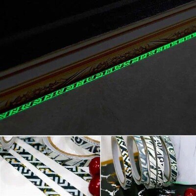 Green Luminous Self-Adhesive Tape Glows In The Dark Party