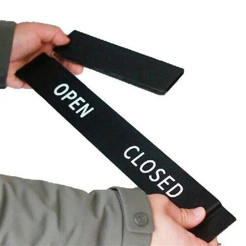 Open Closed Slide Door Sign Slider Door Indicator With