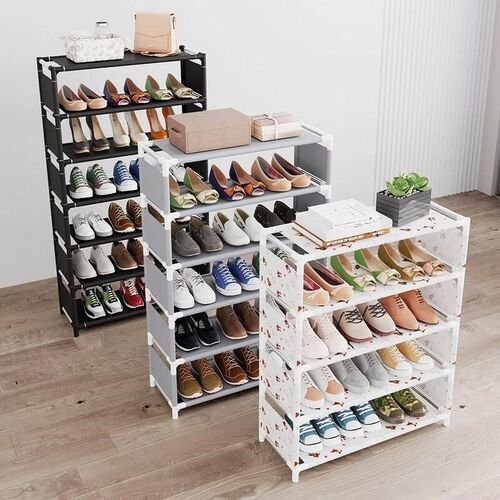 assembly Shoe Rack Shelf Storage FOrganizer Cabinet shoes鞋