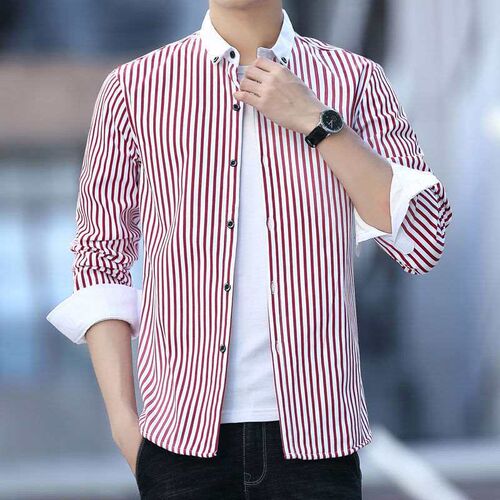 New Spring and Summer Shirt Mens Long-sleeved All-match Pro