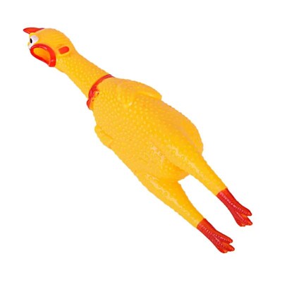 Funny Design Non-Toxic Screaming Rubber Chicken Squeeze Toys
