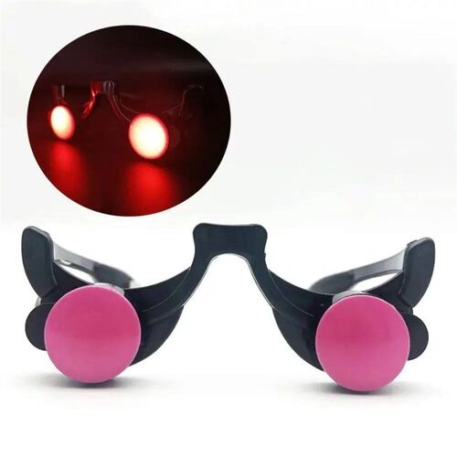 Halloween Horror Red Eye Glae Prop Funny Peronality Scary Ho