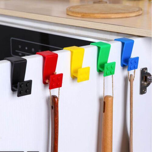 Simple New Design Building Block Hook for Convenient Trash B