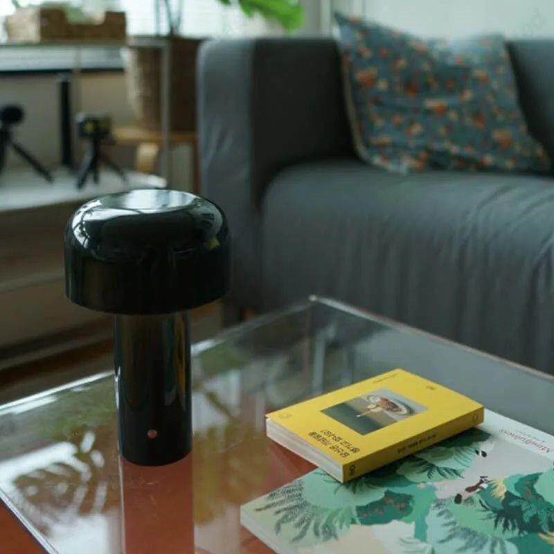 Italian Mushroom Table Lamp Rechargable Night Light Portable图片