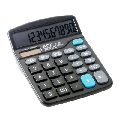 with alarm solar 12 voice calculator (837a)