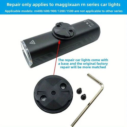 Bike Light Mount Base Compatible RN400 RN600 RN900 RN1200 RN