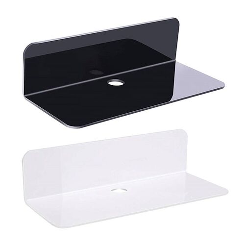 Durable Acrylic Floating Rack Small Display Holder for