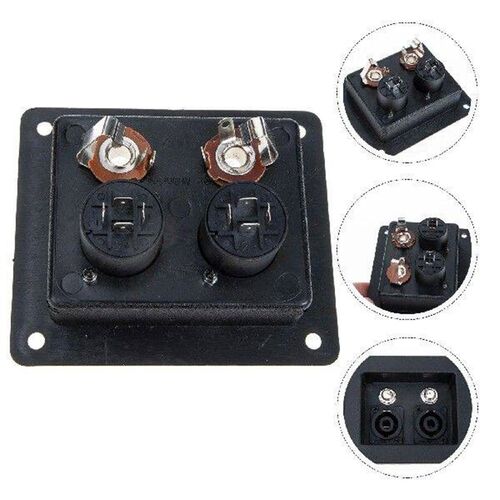 80x90 Black Stage Speaker Wiring Board High Performance