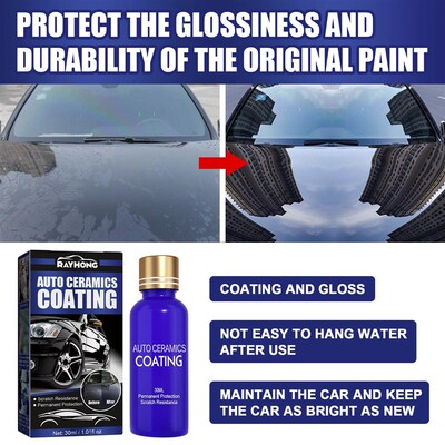 Rayhong Car Coating Liquid - Cleans, Removes Stains, Waterpr