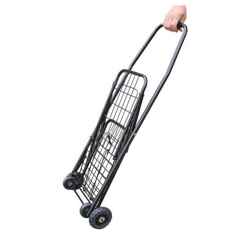 Folding Shopping Cart Lightweight Portable Trolley 18L Large