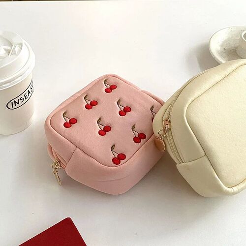 3PCS Storage Bag Sanitary Pad Women Napkin Towel Cosmetic Ma