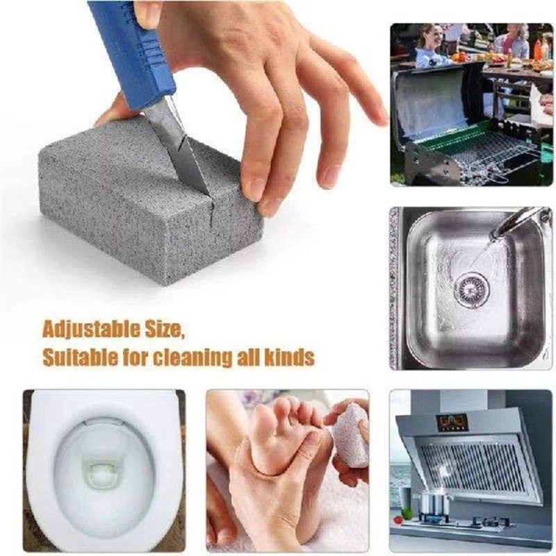 B9HB Outdoor Kitchen Efficient Grill Cleaning Stone Pumice - 实物图