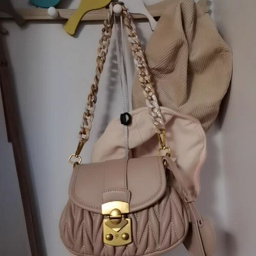 60/110cm  Acrylic Bag Chain  Strap handle crossbody Removabl