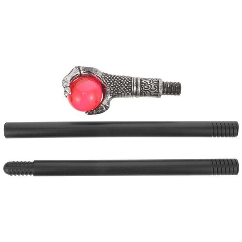 King Scepter Toy Cosplay Halloween Prop Cane Walking Stick F