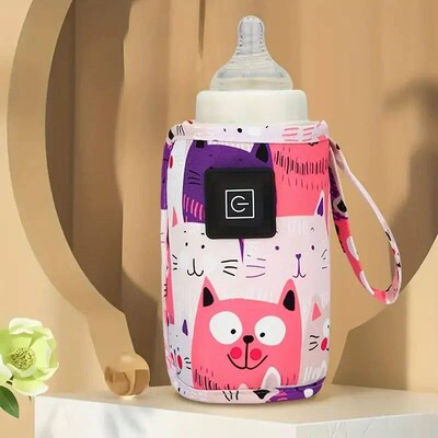 USB Milk Water Warmer, Travel Stroller Insulated Bag, Nursin